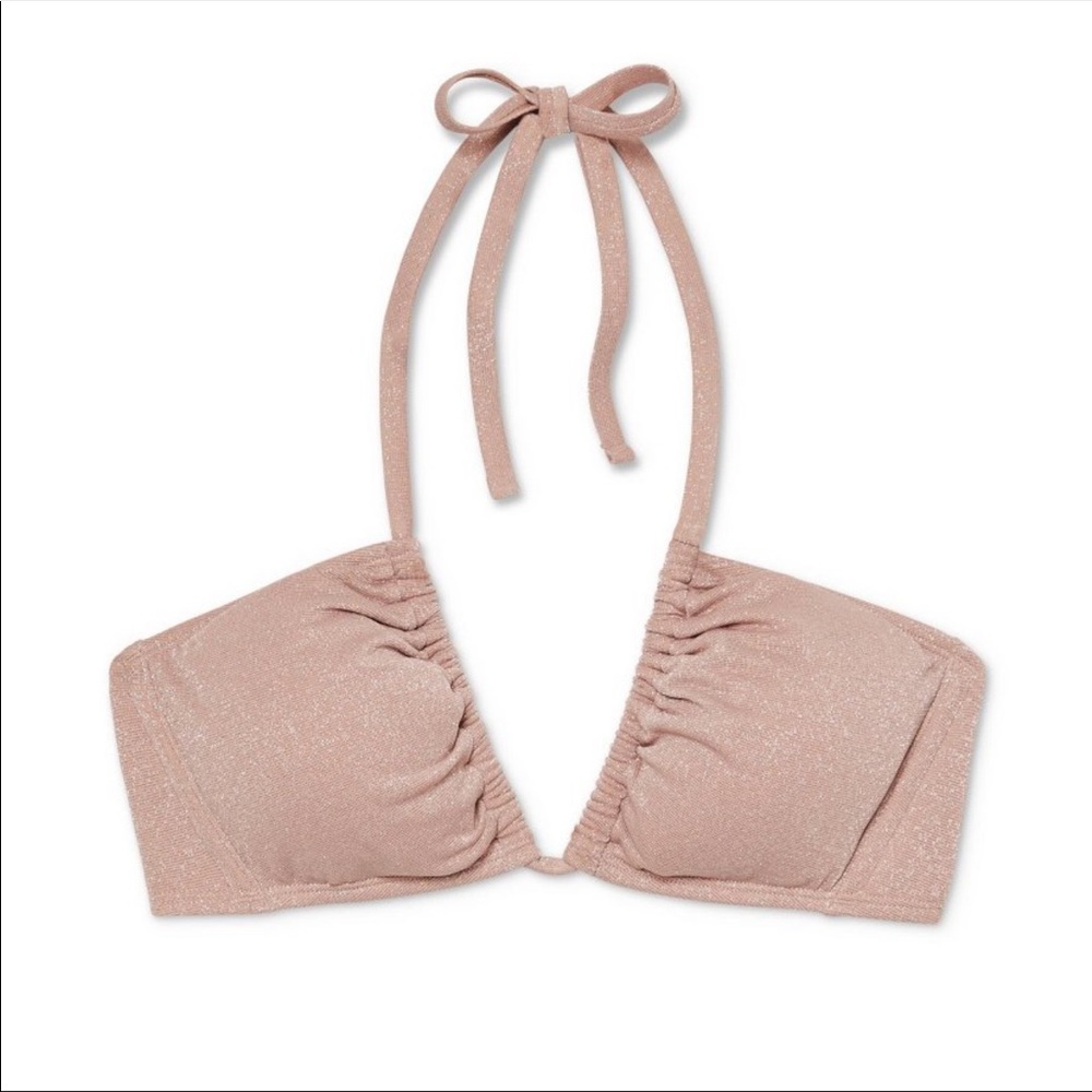 Sand Shimmer Bikini Top